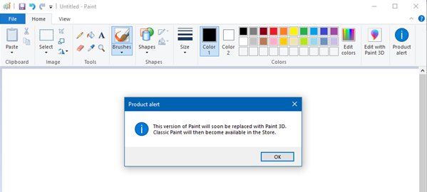 Windows 10 RS4經(jīng)典畫圖工具將被《畫圖3D》取代