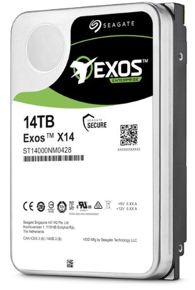 希捷企業(yè)級Exos X充氦機(jī)械硬盤