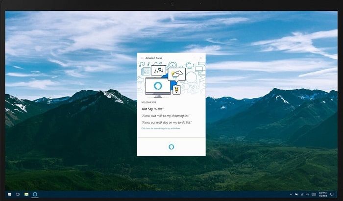 亞馬遜為Windows 10設(shè)備開(kāi)發(fā)UWP版Alexa應(yīng)用程序