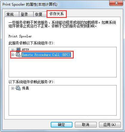 關(guān)于Win7系統(tǒng)Print Spooler無法啟動的解決方法